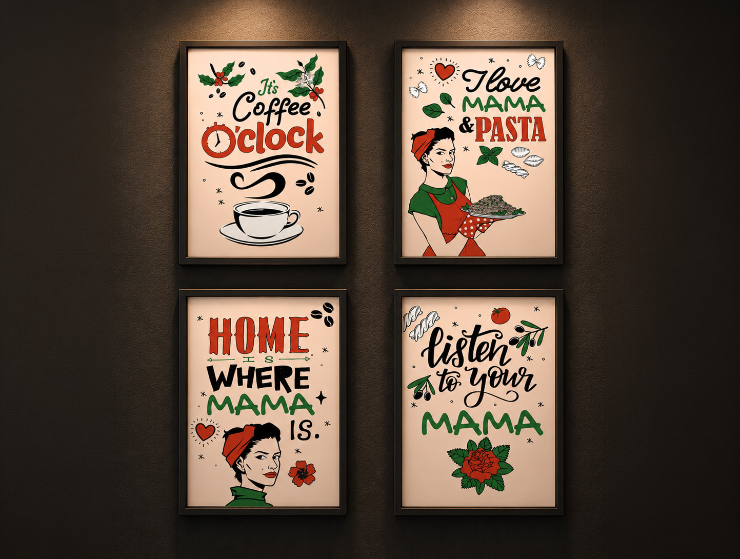 Lettering posters