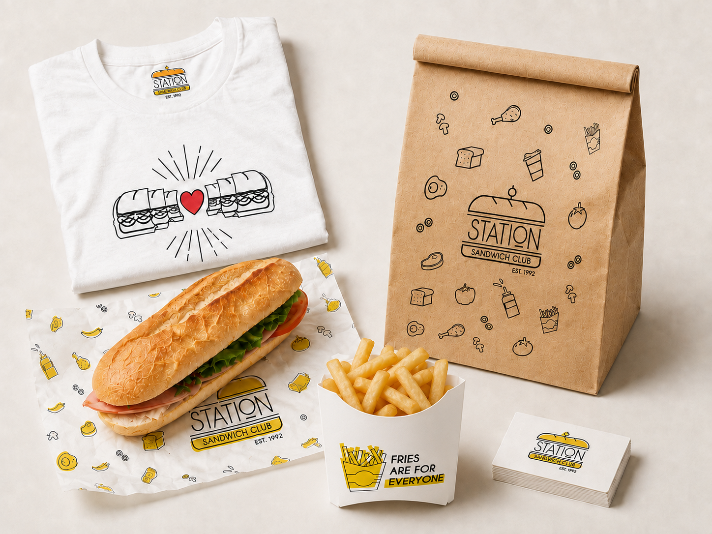Packaging and takeaway