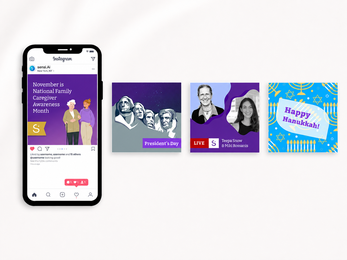 Sensi.AI brand work