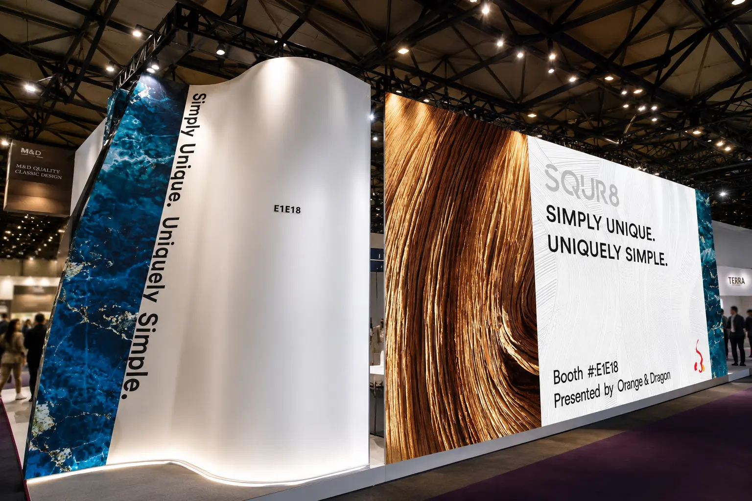 Trade show booth