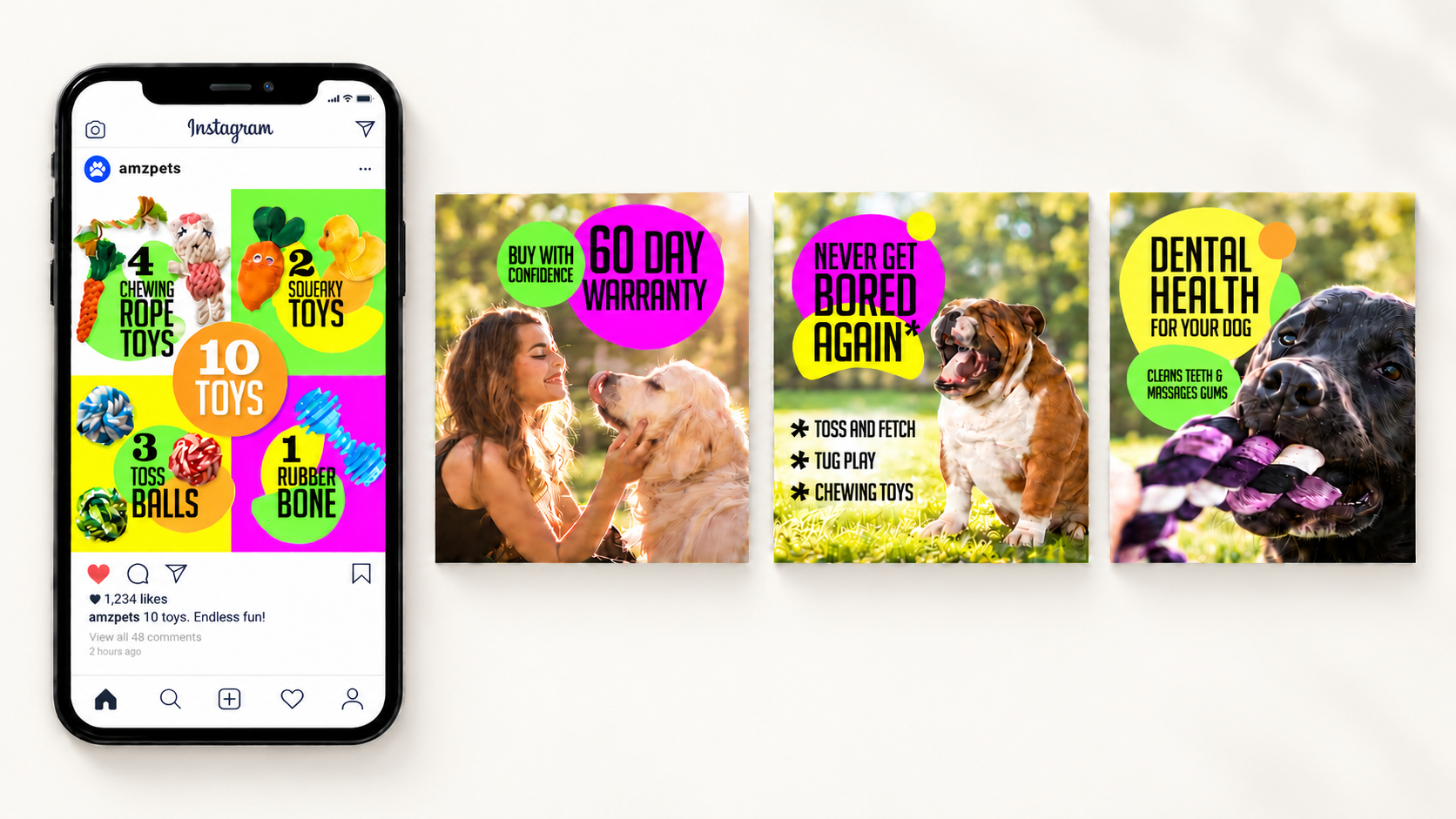 AMZ PETS — Social-media presentation