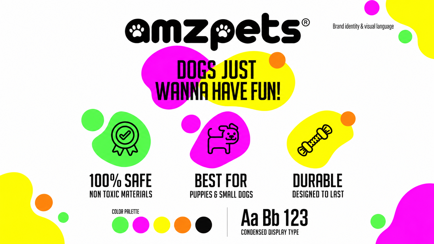 AMZ PETS — Brand identity & visual language