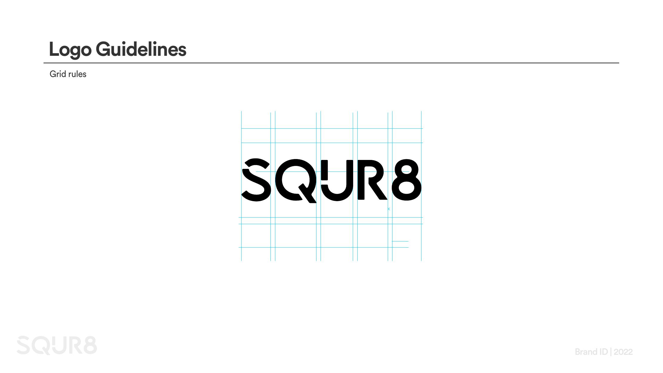 Logo grid construction and misuse rules